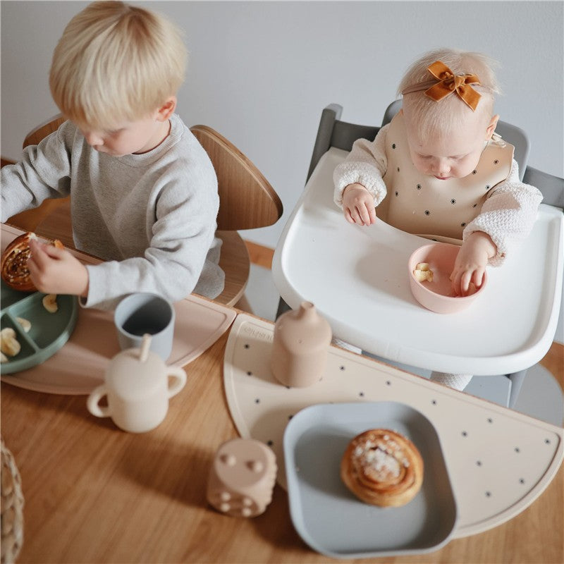 Mushie Silicone Suction Bowl - Natural Image 5