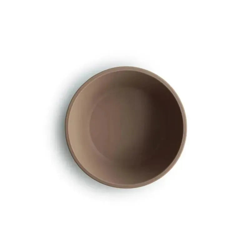 Mushie - Silicone Suction Bowl Baby - Natural Image 4