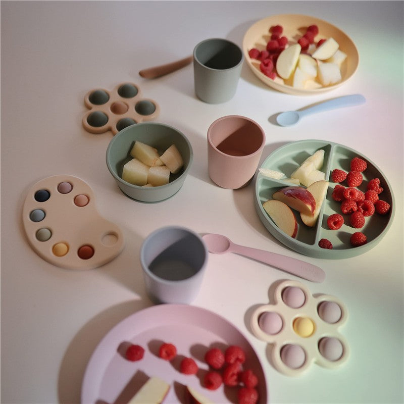 Mushie Silicone Suction Bowl - Blush Image 6