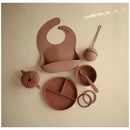 Mushie - Silicone Suction Bowl, Woodchuck Image 5