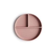 Mushie - Silicone Suction Plate Baby - Blush Image 1