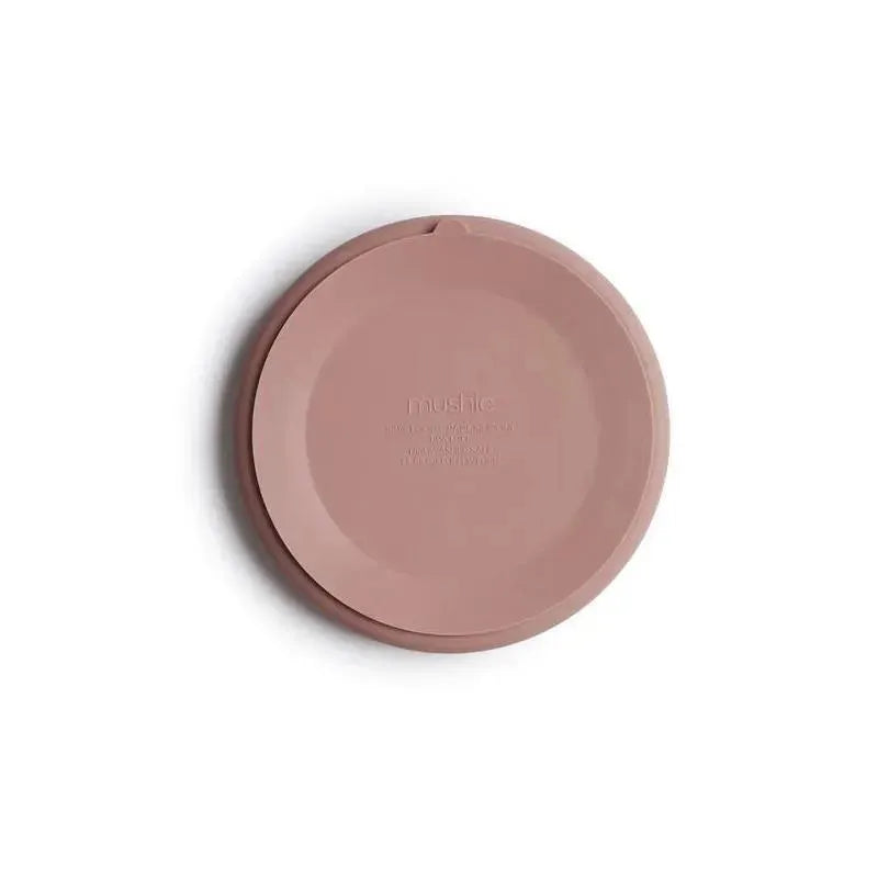 Mushie - Silicone Suction Plate Baby - Blush Image 2