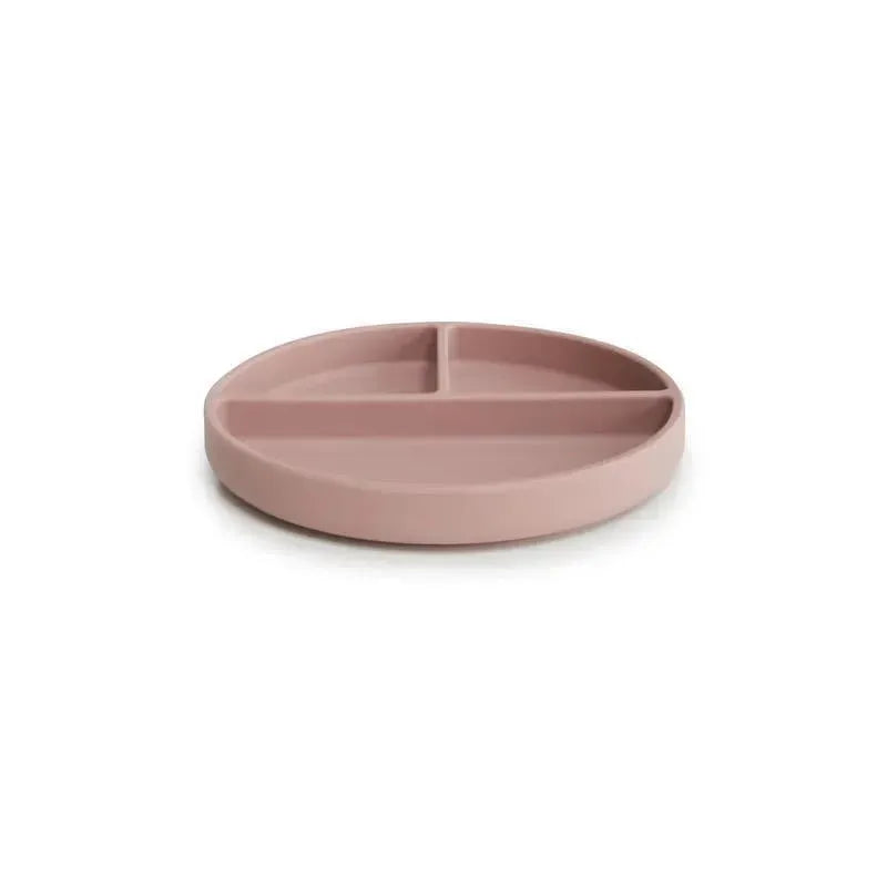 Mushie - Silicone Suction Plate Baby - Blush Image 3