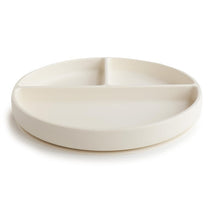 Mushie Silicone Suction Plate - Ivory Image 2