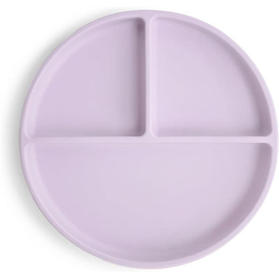 Mushie - Silicone Suction Plate, Soft Lilac Image 1