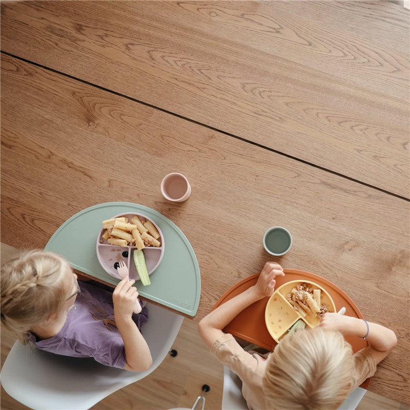 Mushie Silicone Suction Plate - Soft Lilac Image 5