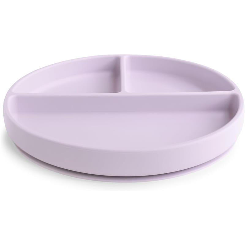 Mushie - Silicone Suction Plate, Soft Lilac Image 6