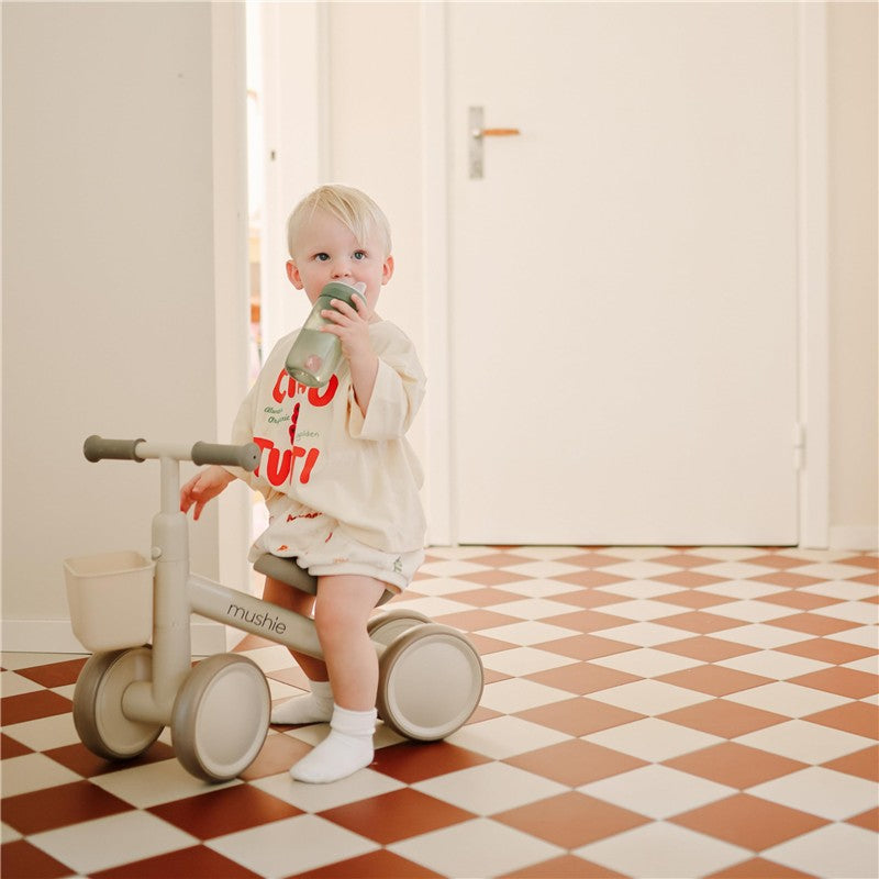 Mushie Soft Spout Sippy Cup - Dried Thyme Image 5