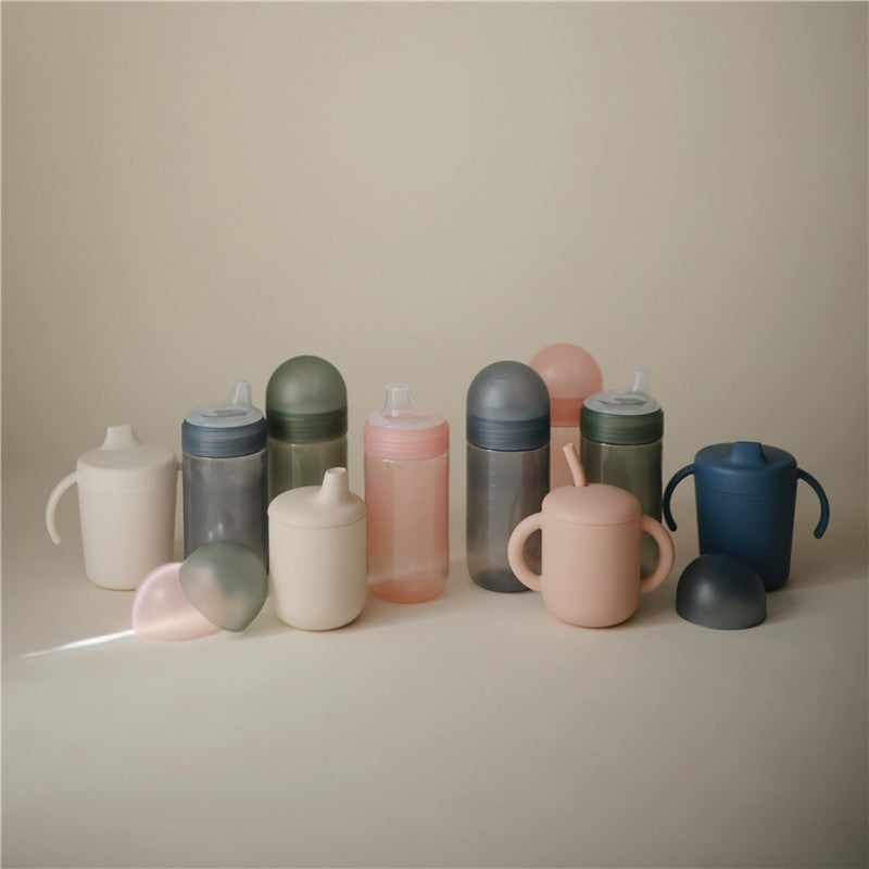 Mushie Soft Spout Sippy Cup - Dried Thyme Image 8