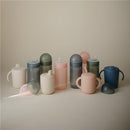 Mushie Soft Spout Sippy Cup - Dried Thyme Image 8