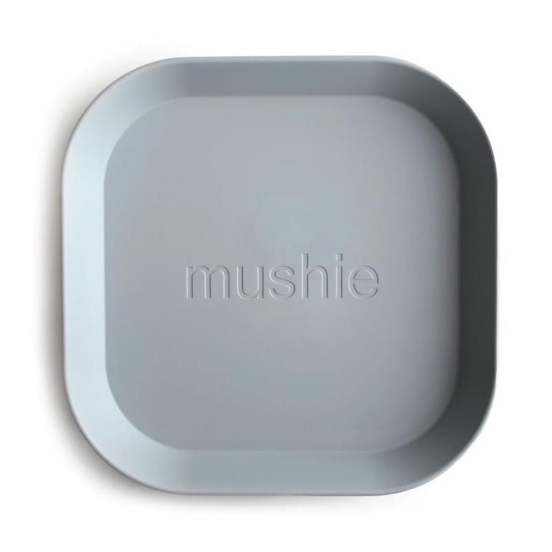 Mushie - Square Dinnerware Plates Set, Cloud Image 3