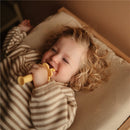 Mushie Silicone Flower Training Toothbrush - Daffodil Image 2