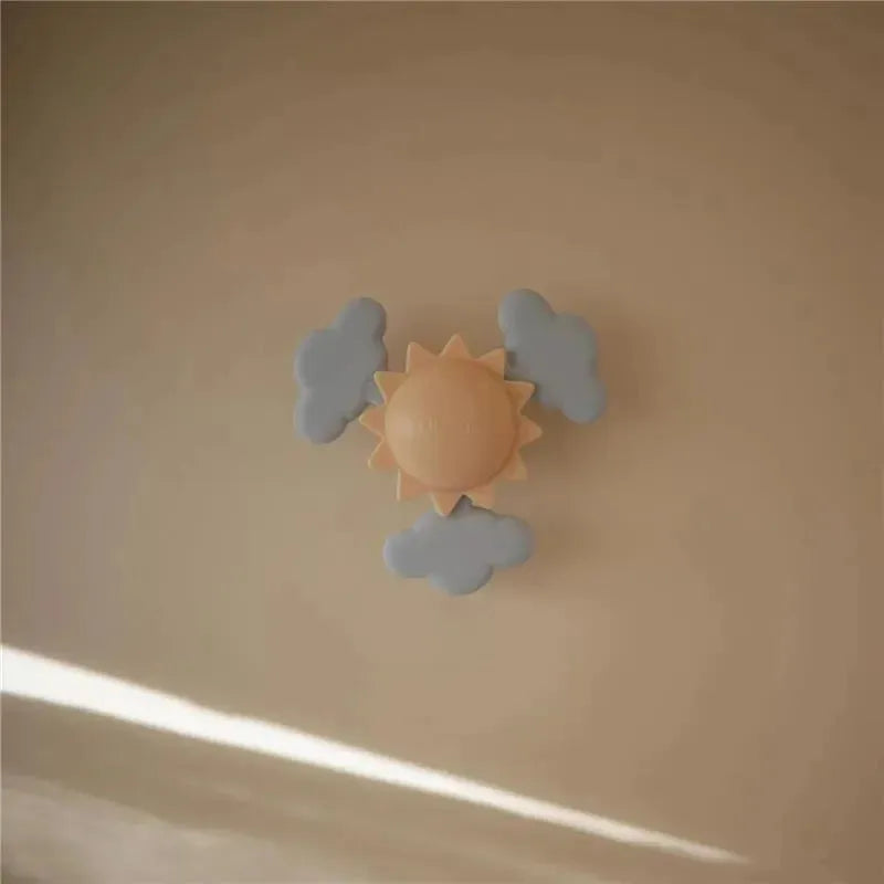 Mushie - Sunshine Suction Spinner Toy for Bath & Play Image 3