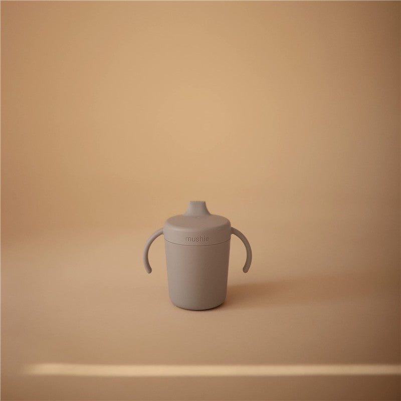 Mushie Trainer Sippy Cup - Cloud Image 2