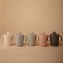 Mushie Trainer Sippy Cup - Ivory Image 8