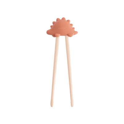 Mushie Training Chopsticks - Rose Image 1