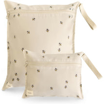 Mushie Water Resistant Wet Bag - 2 Pack - Bees