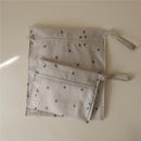 Mushie Water Resistant Wet Bag - 2 Pack - Bees