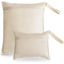Mushie Water Resistant Wet Bag - 2 Pack - Fog