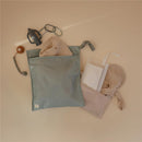 Mushie Water Resistant Wet Bag - 2 Pack - Fog