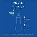 Mustela Gentle Shampoo recycling instructions: Remove cap, label, rinse bottle, and check local recycling options.