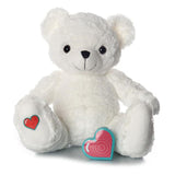 My Baby's Heartbeat White Love Bear Image 1