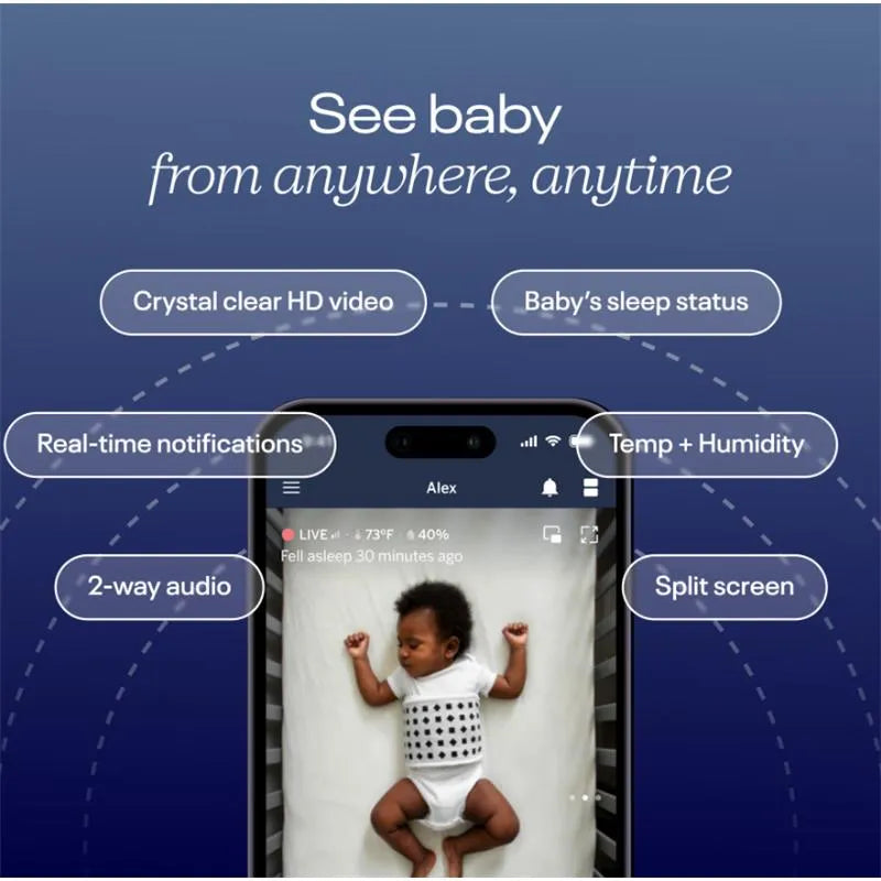 Nanit - Pro Smart Baby Monitor & Floor Stand Image 3