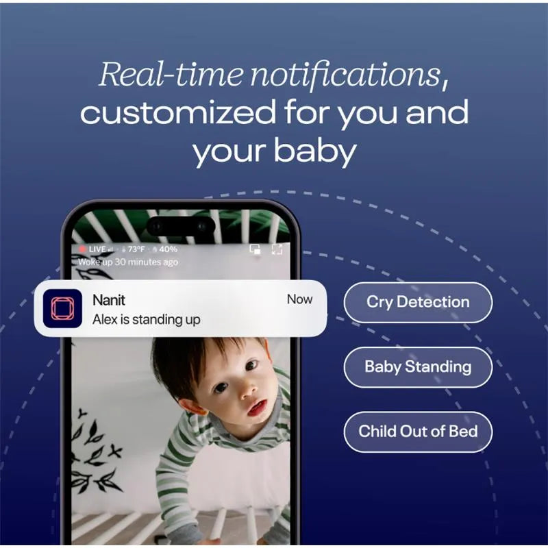 Nanit - Pro Smart Baby Monitor & Floor Stand Image 4