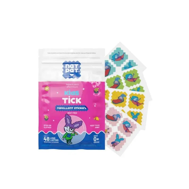 Natpat - Kids Tick Repellent Stickers  Image 2