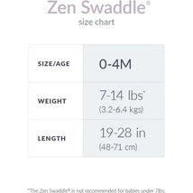 Nested Bean - Zen Swaddle Classic, O Me O My Image 2