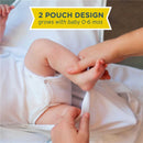 Nested Bean Zen Swaddle Classic, Stardust Blue Image 3