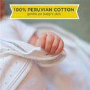 Nested Bean Zen Swaddle Classic, Stardust Blue Image 4