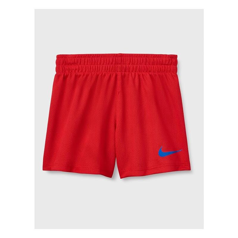 Nike Baby 2Pk Boys Dri-FIT Just Do It T-Shirt & Mesh Shorts, University Red Image 2