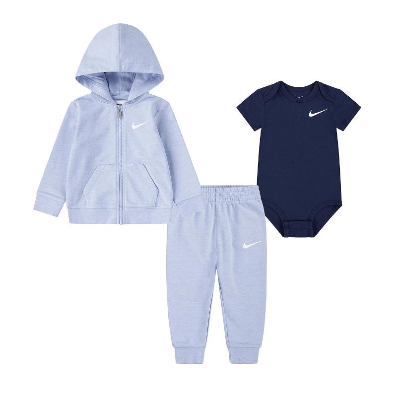 Nike Baby Romper With Booties Cobalt Bliss