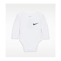 Nike Baby 3Pk Essential Long Sleeve Bodysuit White Image 2