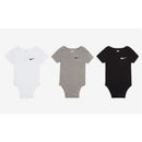 Nike Baby - 3Pk Mini Me Bodysuit Newborn Baby Black Image 1