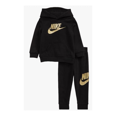 Nike Baby - Hoodie and Jogger Pants Set, Black Image 1
