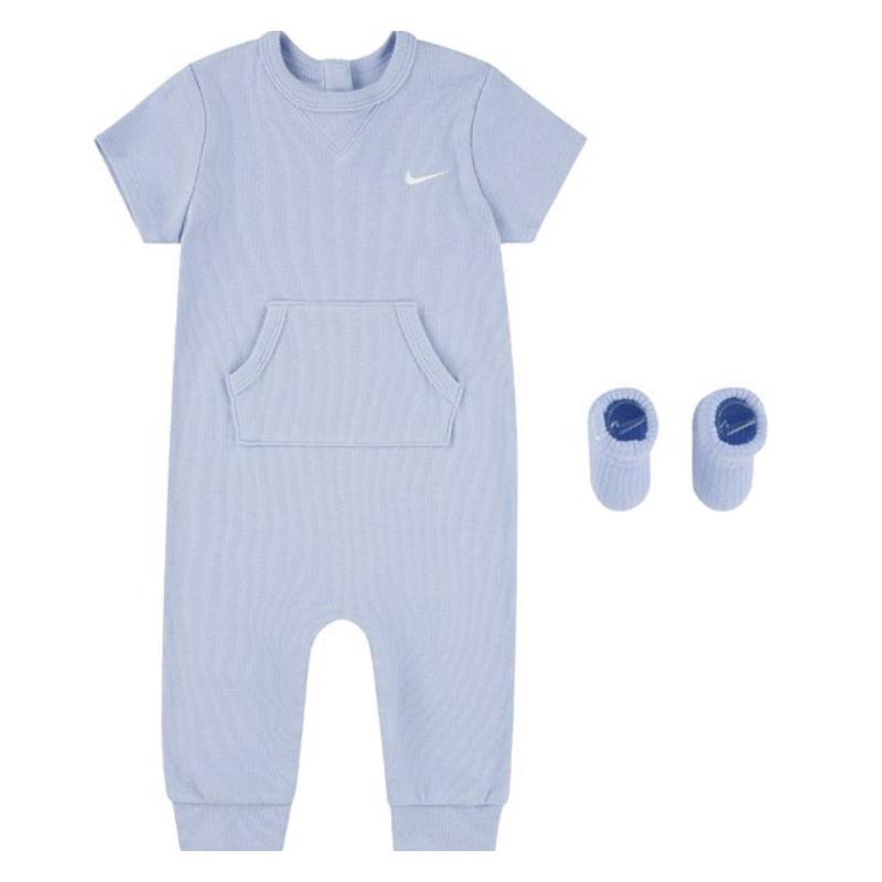 Nike Baby Romper With Booties Cobalt Bliss Image 2