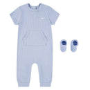 Nike Baby Romper With Booties Cobalt Bliss Image 2