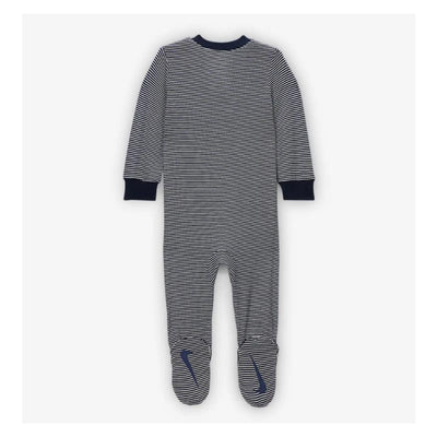 Nike Baby - Striped Footed Coverall Image 2