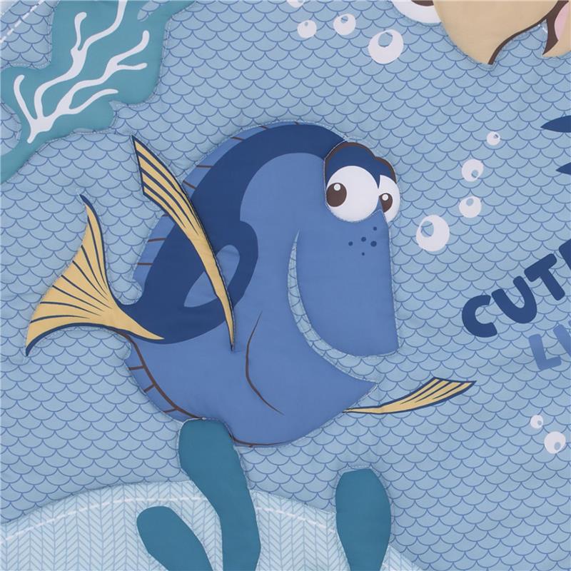 NoJo 3Pk Disney Finding Nemo Cutest Little Catch Nursery Crib Bedding Set