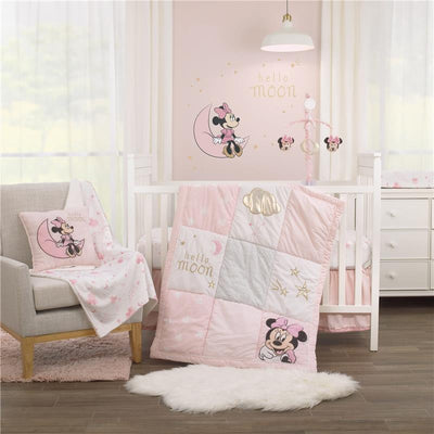 NoJo 3Pk Disney Minnie Mouse Twinkle Twinkle Minnie Crib Bedding Set