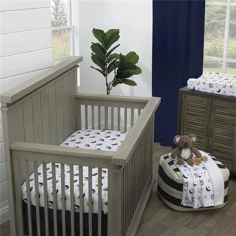 Nojo - 4Pk Goodnight Sleep Tight Crib Bedding Set Image 8