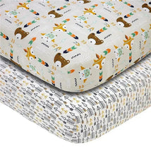 Nojo - Aztec Fitted Crib Sheet Set Image 1