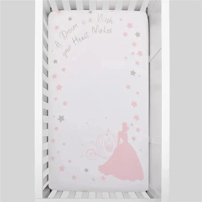 Nojo - Disney Princess Enchanting Dreams Fitted Crib Sheet Image 4