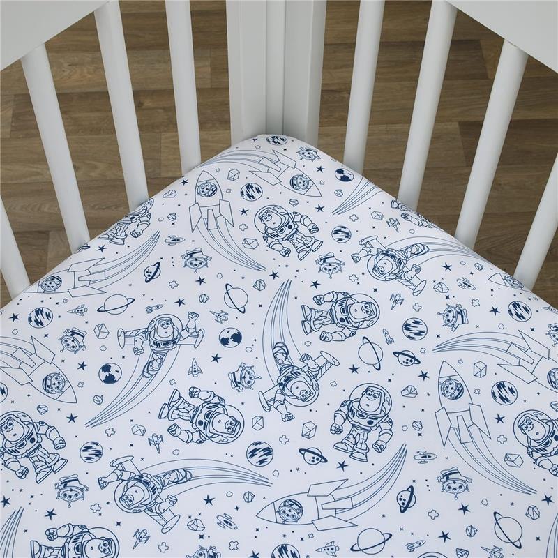 Nojo - Disney Toy Story Outta This World Fitted Crib Sheet Image 3