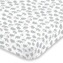 Nojo - Fitted Crib Sheet Sloth Image 1