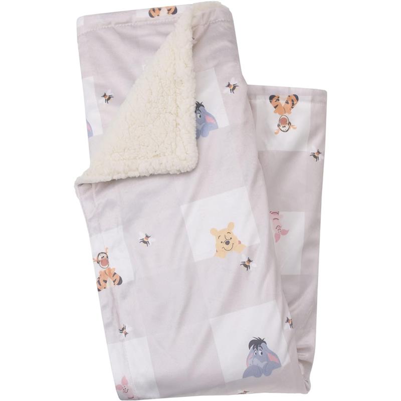 Nojo - Winnie The Pooh Hugs & Honeycombs Baby Blanket Image 3