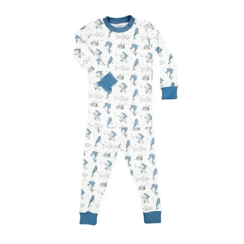 Noomie - Baby Boy 2Pk Pj Surfing Sharks  Image 1