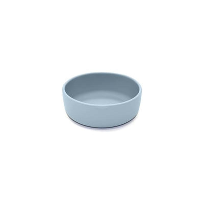 Nouka Bowl 10 oz Non-Slip & Soft Silicone, Lily Blue Image 1